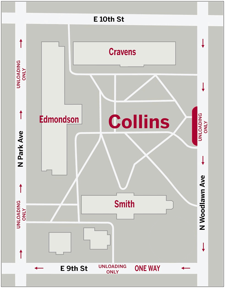 Move in map for Collins