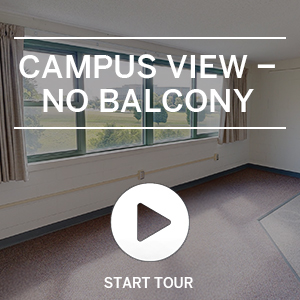 image of campus view apartment without balcony