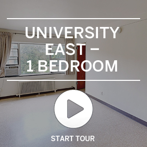 university east one bedroom picture